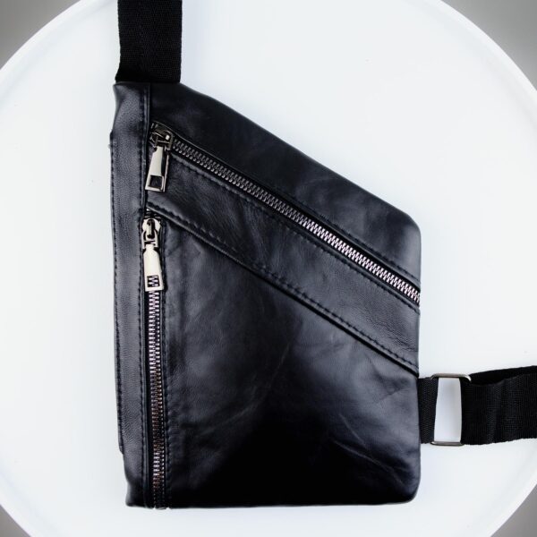 Сумка слінг чоловіча Skill чорна