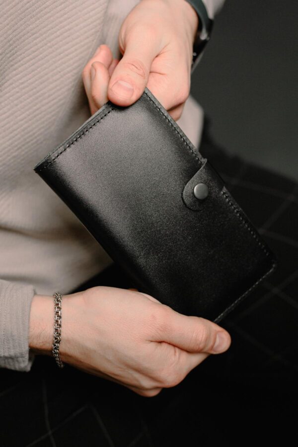 Портмоне мужское Skill черное