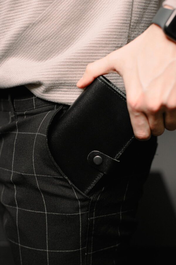 Портмоне мужское Skill черное