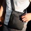 Сумка мессенджер мужская Skill Karter черная