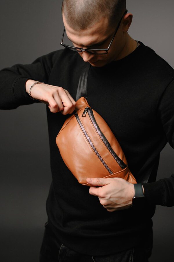 Бананка чоловіча Skill коричнева