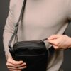 Сумка месенджер чоловіча Skill Light чорна