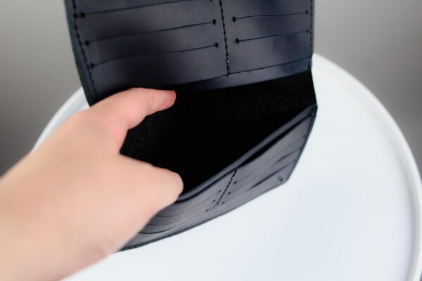 Портмоне мужское Skill Crazy Horse черное