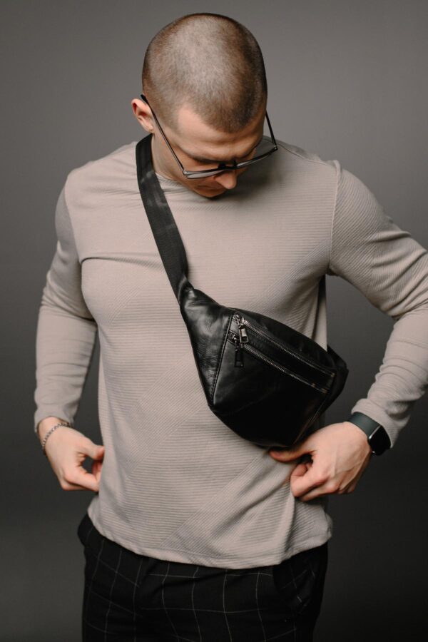 Бананка чоловіча Skill чорна