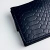 Кошелек бифолд мужской Skill тиснение питон черный