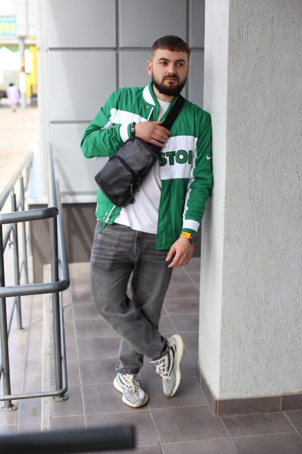 Сумка слинг мужская Skill Kved черная