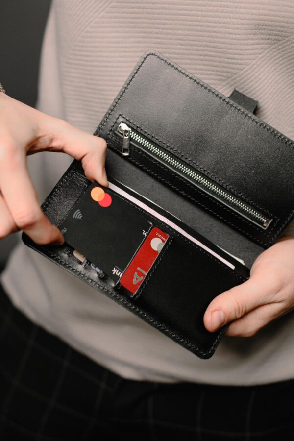 Портмоне мужское Skill черное