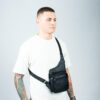 Сумка слінг чоловіча Skill чорна