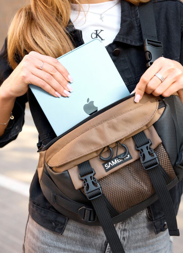 Сумка-бананка жіноча Sambag Dynamicdart хакі