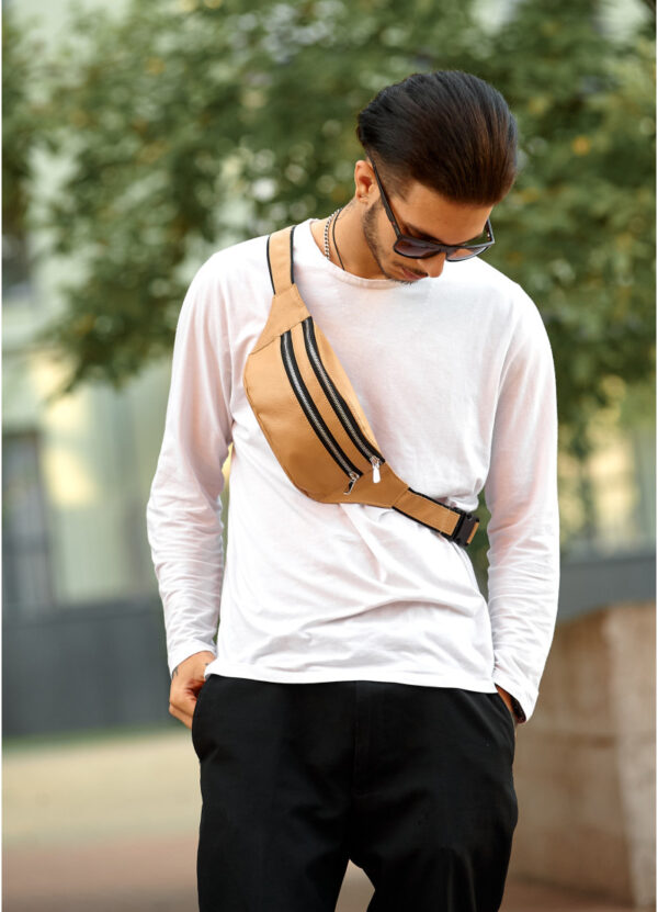 Бананка мужская Sambag Tirso Bts бежевая