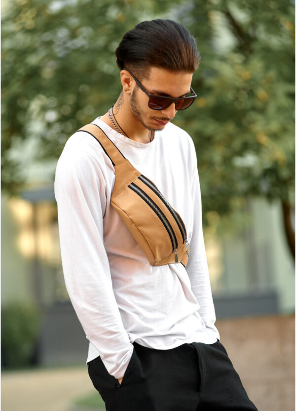 Бананка мужская Sambag Tirso Bts бежевая