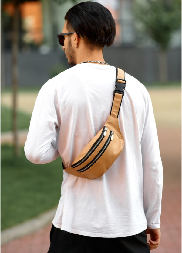 Бананка мужская Sambag Tirso Bts бежевая