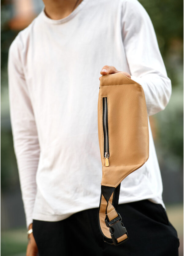 Бананка мужская Sambag Tirso Bts бежевая