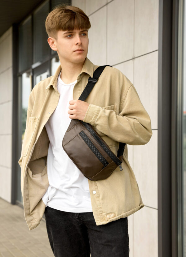 Бананка мужская Sambag Tirso Max коричневая