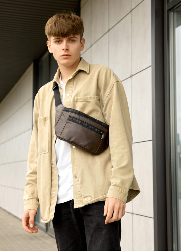 Бананка мужская Sambag Tirso Max коричневая