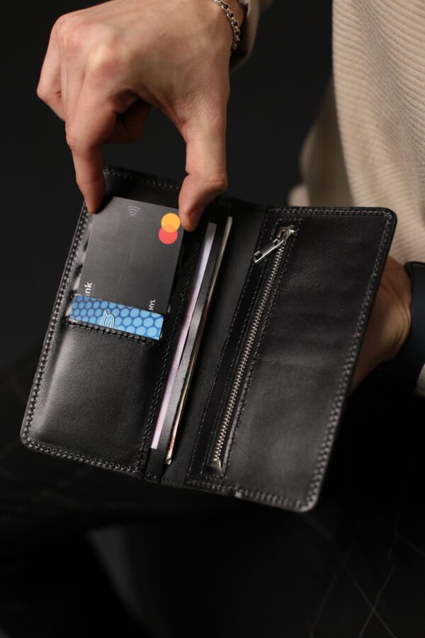 Портмоне мужское Skill черное