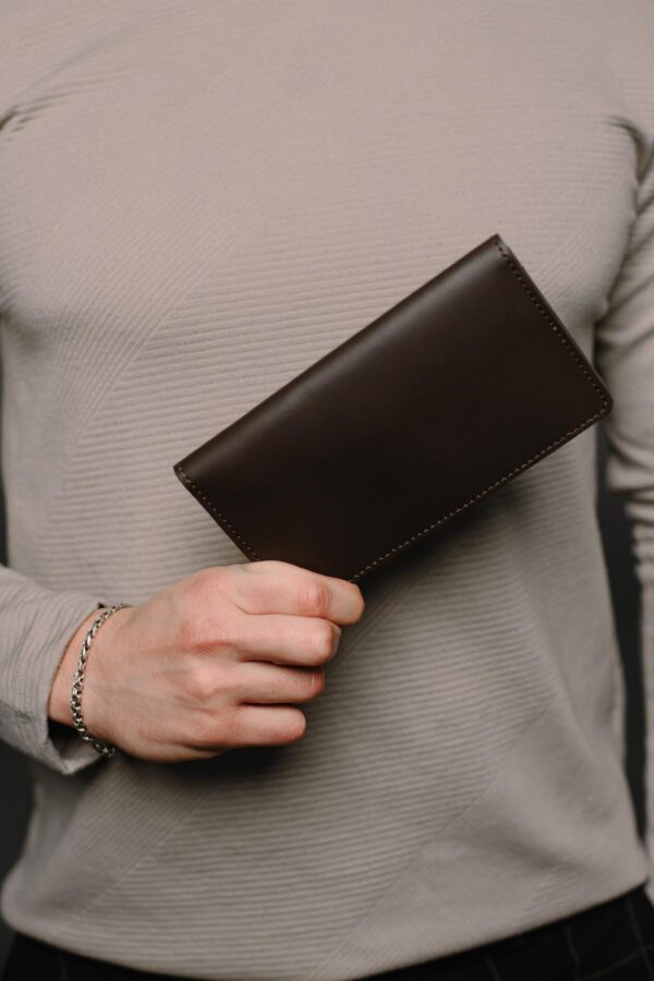 Портмоне мужское Skill коричневое