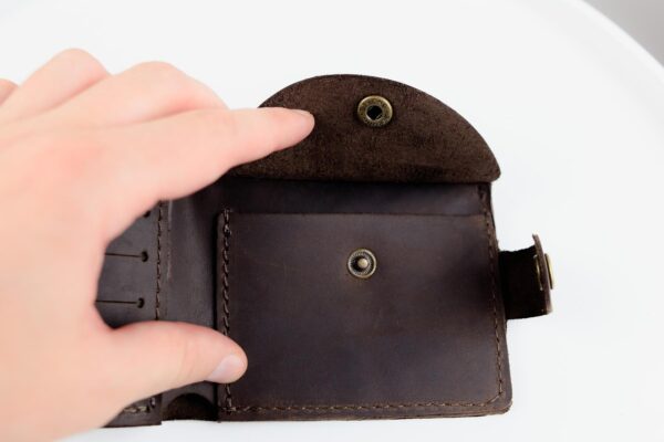 Гаманець чоловічий Skill Crazy Horse коричневий