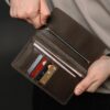 Портмоне мужское Skill коричневое