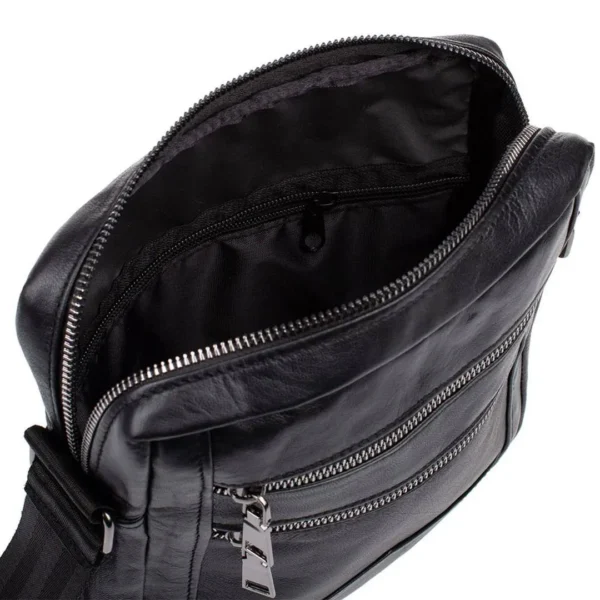 Сумка мессенджер мужская Skill черная