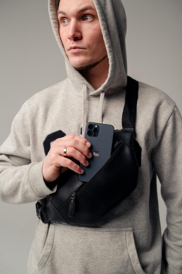 Бананка чоловіча Skill чорна