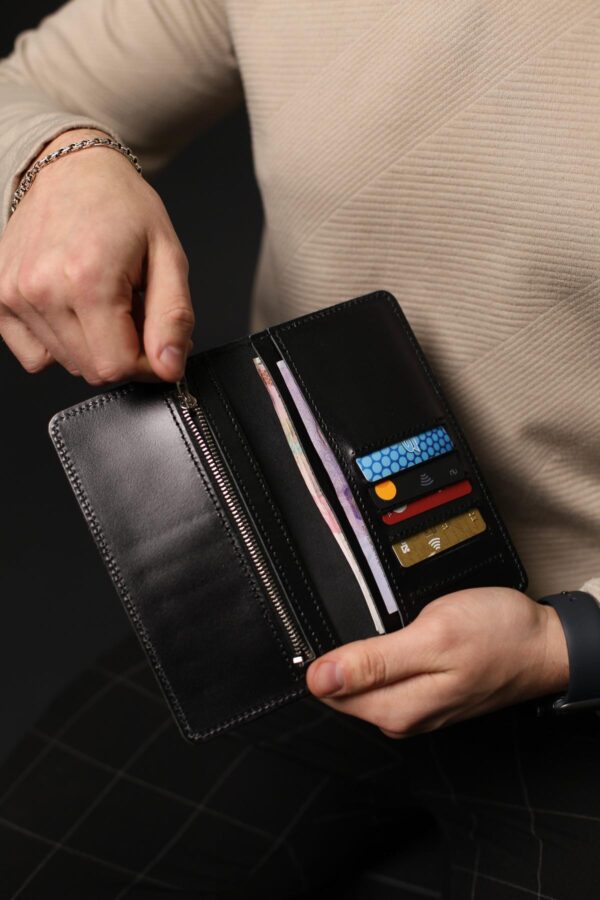 Портмоне мужское Skill черное