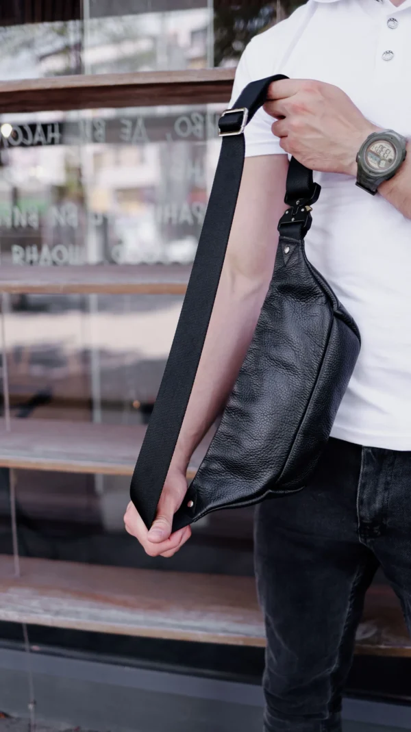 Бананка мужская Miros Brooklyn флотар черная