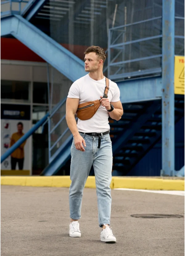 Бананка мужская Sambag Soho Bss коричневая