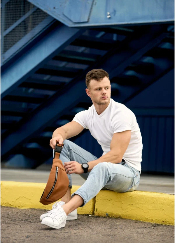 Бананка мужская Sambag Soho Bss коричневая