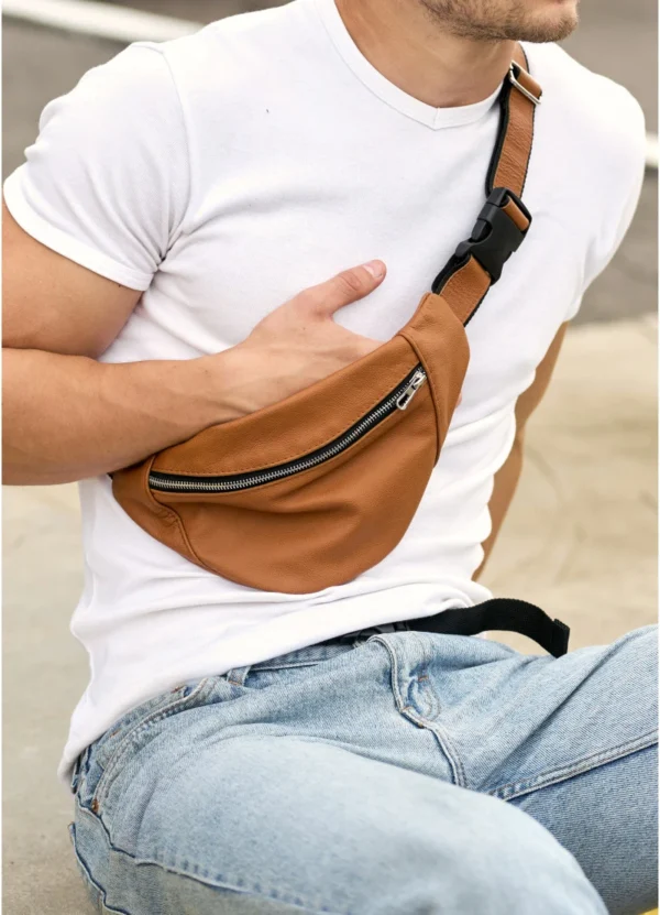 Бананка мужская Sambag Soho Bss коричневая