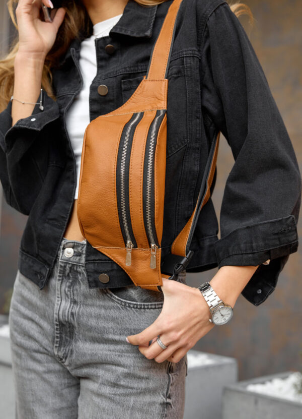 Бананка жіноча Sambag Tirso Bts коричнева