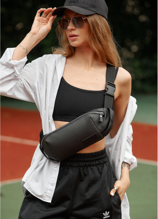 Бананка жіноча Sambag Holster MSH чорна з перфорацією