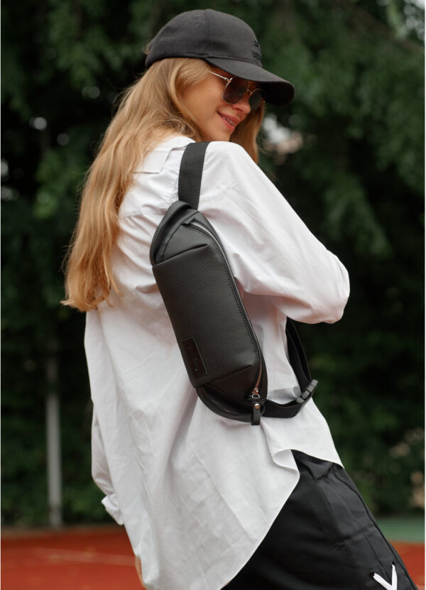 Бананка жіноча Sambag Holster MSH чорна з перфорацією