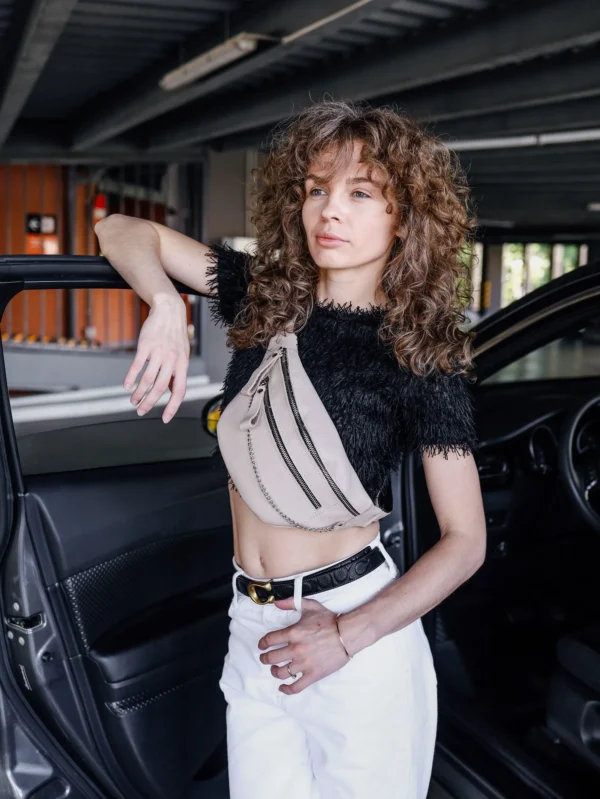 Бананка женская Miros Sorrento бежевая