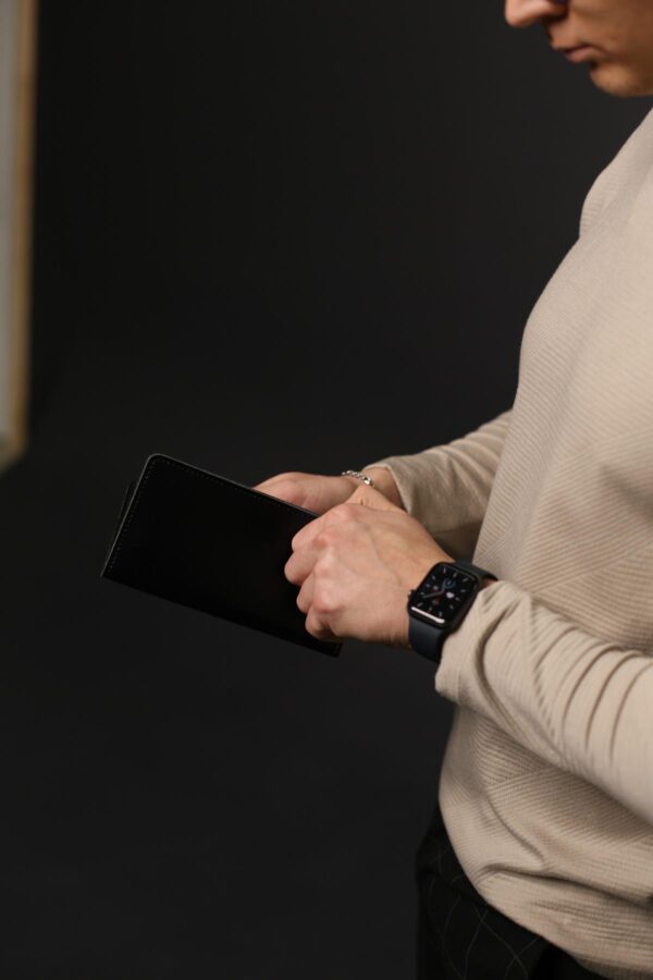 Портмоне мужское Skill черное