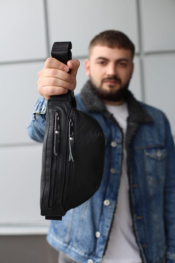 Бананка чоловіча Skill Two Line чорна