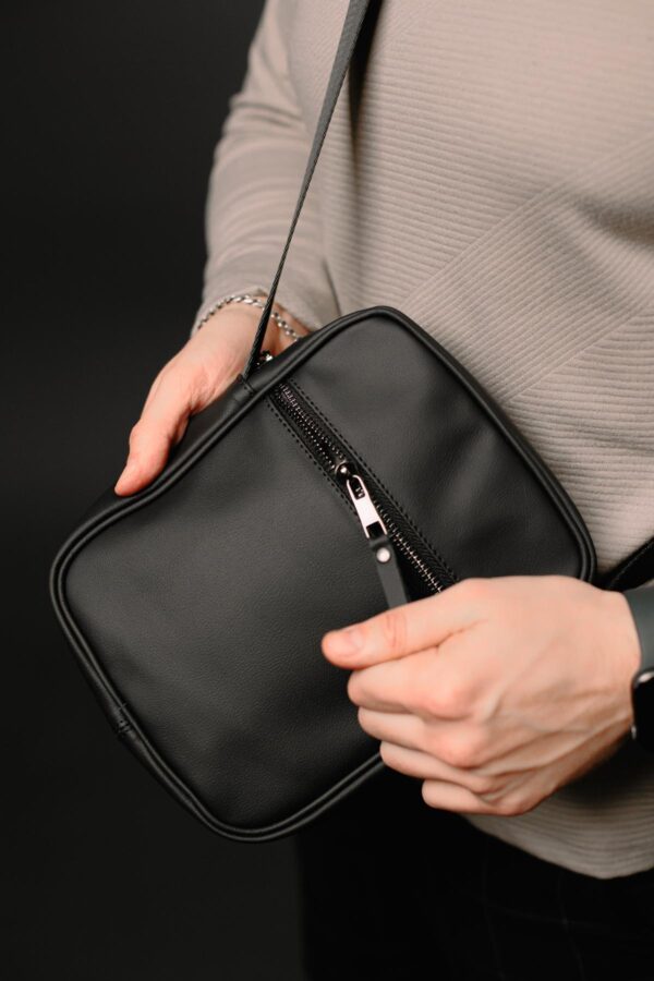 Сумка месенджер чоловіча Skill Light чорна