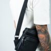 Сумка слінг чоловіча Skill чорна
