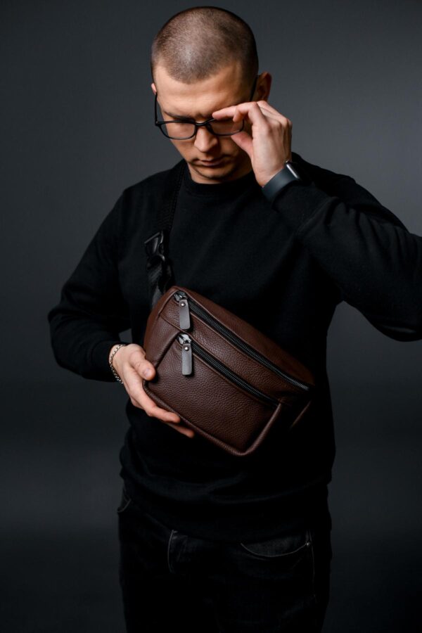 Бананка мужская Skill коричневая