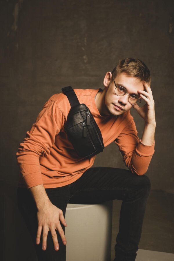 Бананка чоловіча Skill чорна