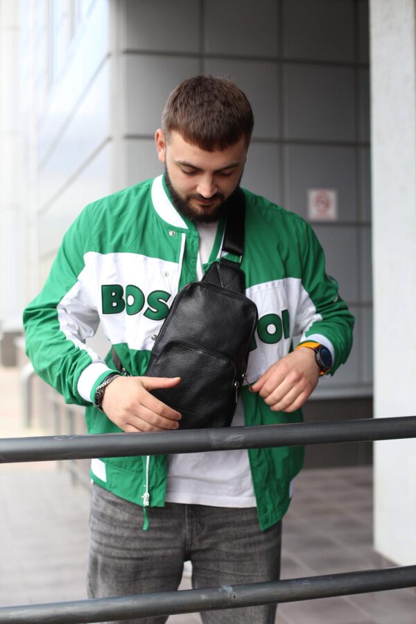 Сумка слинг мужская Skill Kved черная