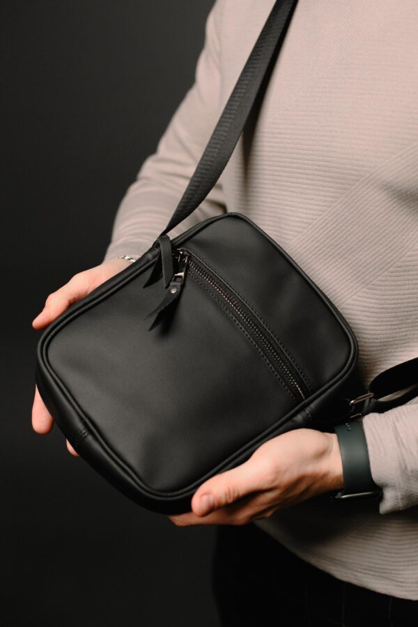 Сумка месенджер чоловіча Skill Light чорна