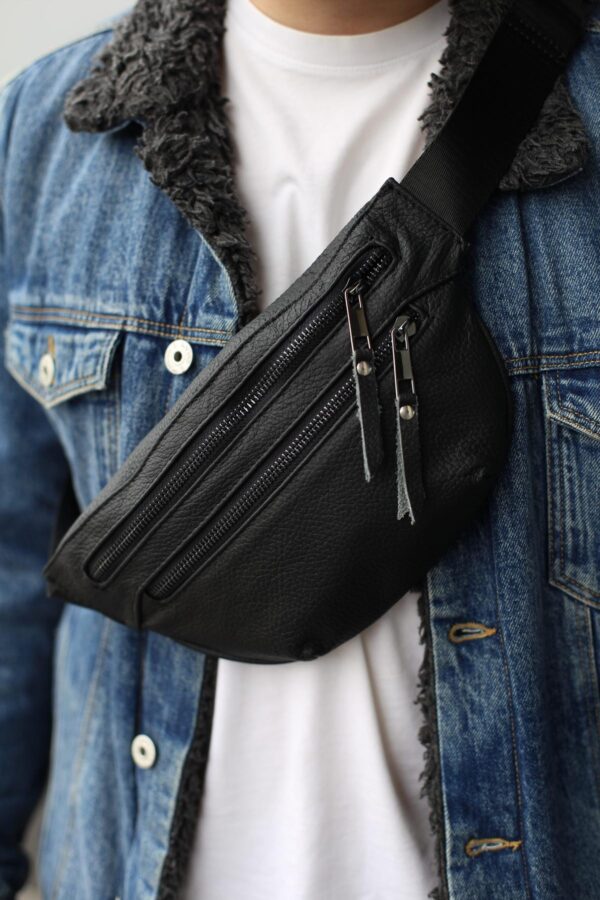 Бананка чоловіча Skill Two Line чорна