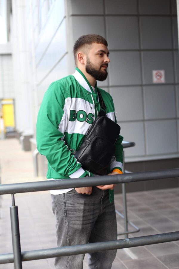 Сумка слинг мужская Skill Kved черная