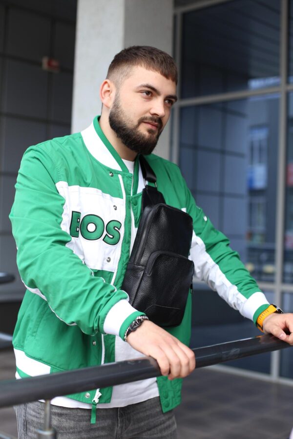 Сумка слинг мужская Skill Kved черная