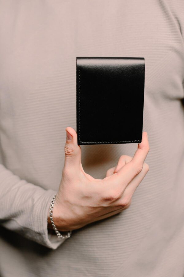 Кошелек бифолд мужской Skill черный