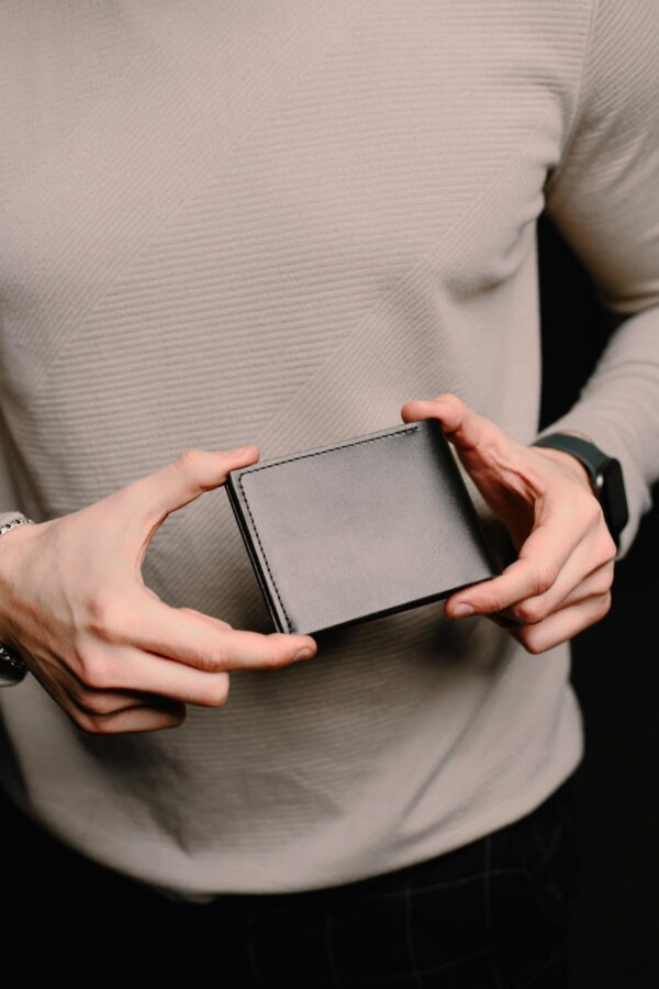 Кошелек бифолд мужской Skill черный