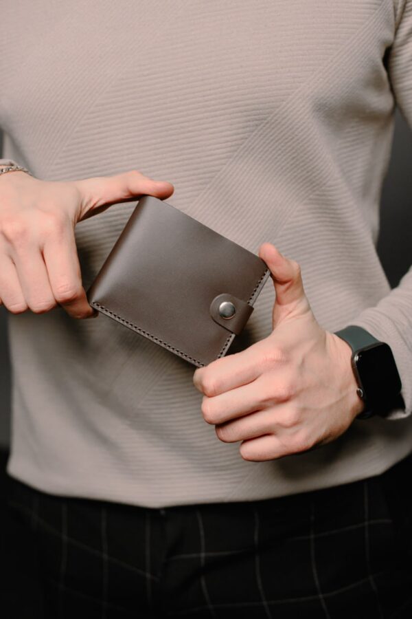 Кошелек мужской Skill коричневый