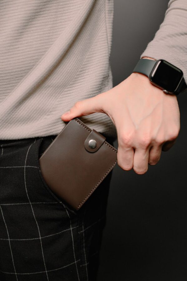 Кошелек мужской Skill коричневый