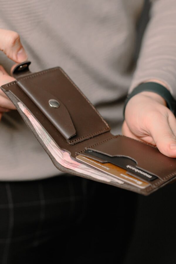 Кошелек мужской Skill коричневый